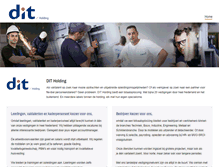 Tablet Screenshot of ditholding.nl